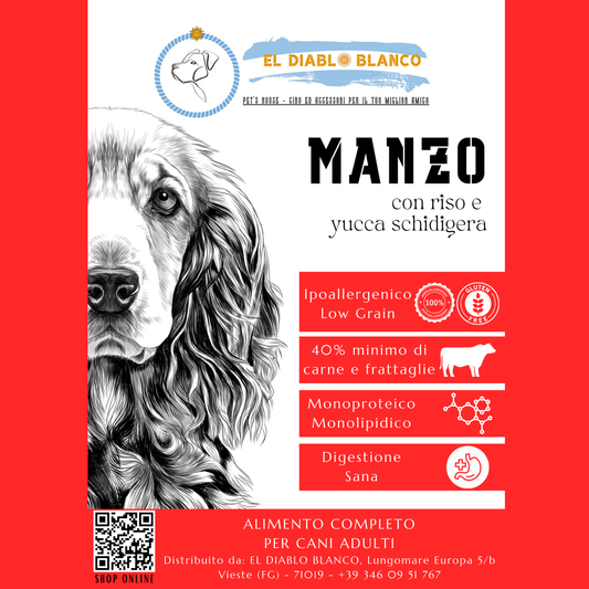 LOW GRAIN CANE ADULTO MANZO E YUCCA SCHIDIGERA