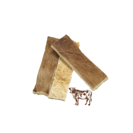 Barf Pelle con pelo di manzo 60gr-3pz