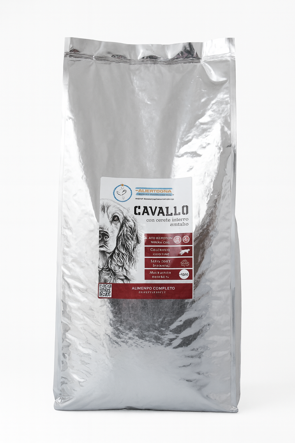 Cibo Naturale Monoproteico al Cavallo – con Carbo Mariano e Melograno🥩🌿